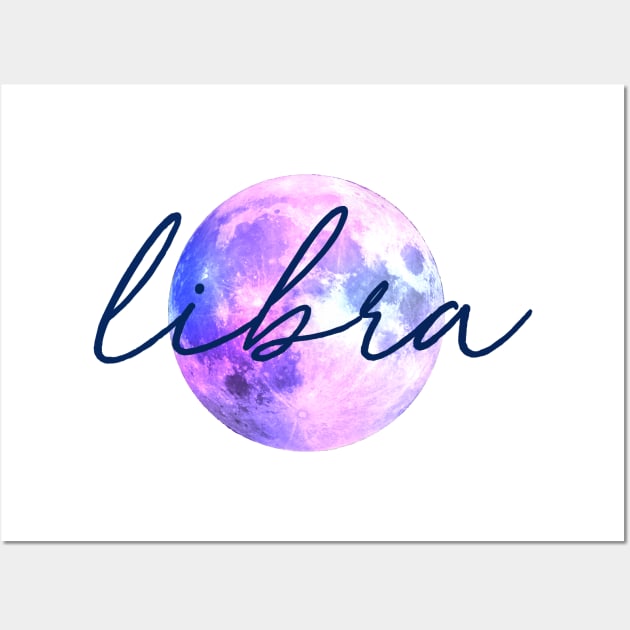 Libra Moon Quote Wall Art by aterkaderk